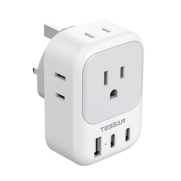 TESSAN Other - NWT TESSAN US to Europe Plug Adapter